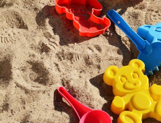 Salzstrand für Kinder